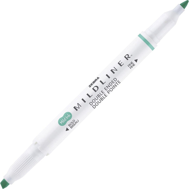 Image of Zebra Pen 78101 MILDLINER Dual Ended Creative Marker, Assorted Ink, White Barrel, 10 / Pack