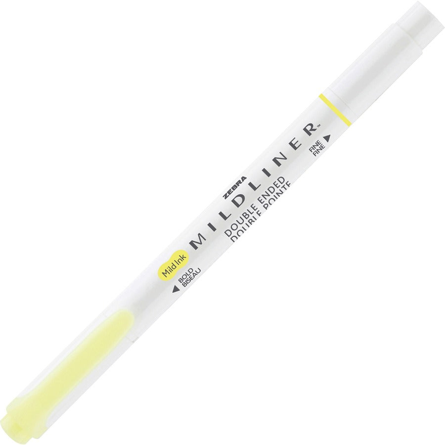 Image of Zebra Pen 78101 MILDLINER Dual Ended Creative Marker, Assorted Ink, White Barrel, 10 / Pack