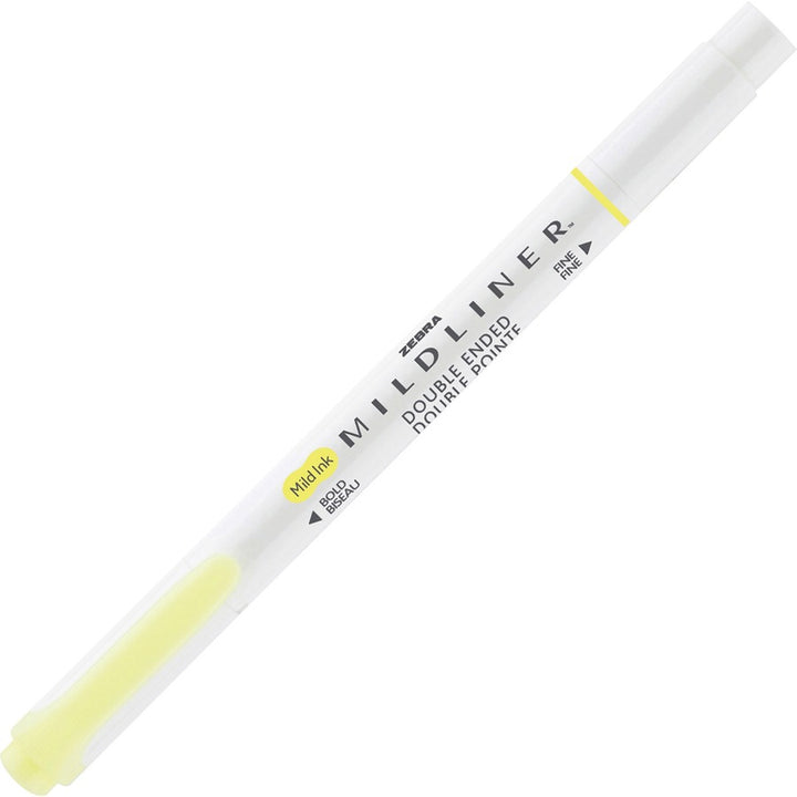 Image of Zebra Pen 78101 MILDLINER Dual Ended Creative Marker, Assorted Ink, White Barrel, 10 / Pack