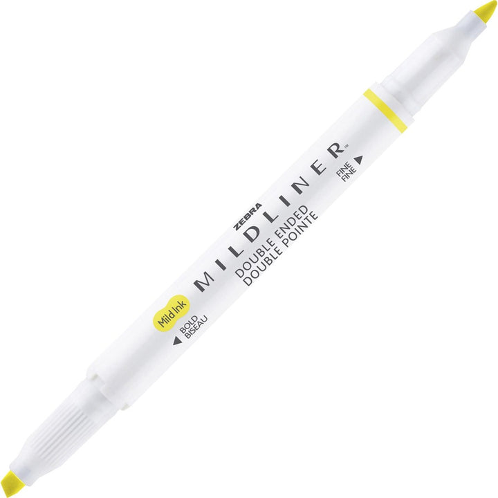 Image of Zebra Pen 78101 MILDLINER Dual Ended Creative Marker, Assorted Ink, White Barrel, 10 / Pack