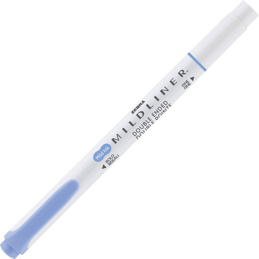 Image of Zebra Pen 78101 MILDLINER Dual Ended Creative Marker, Assorted Ink, White Barrel, 10 / Pack