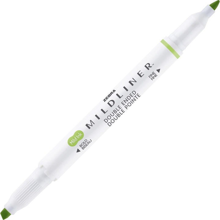 Image of Zebra Pen 78101 MILDLINER Dual Ended Creative Marker, Assorted Ink, White Barrel, 10 / Pack