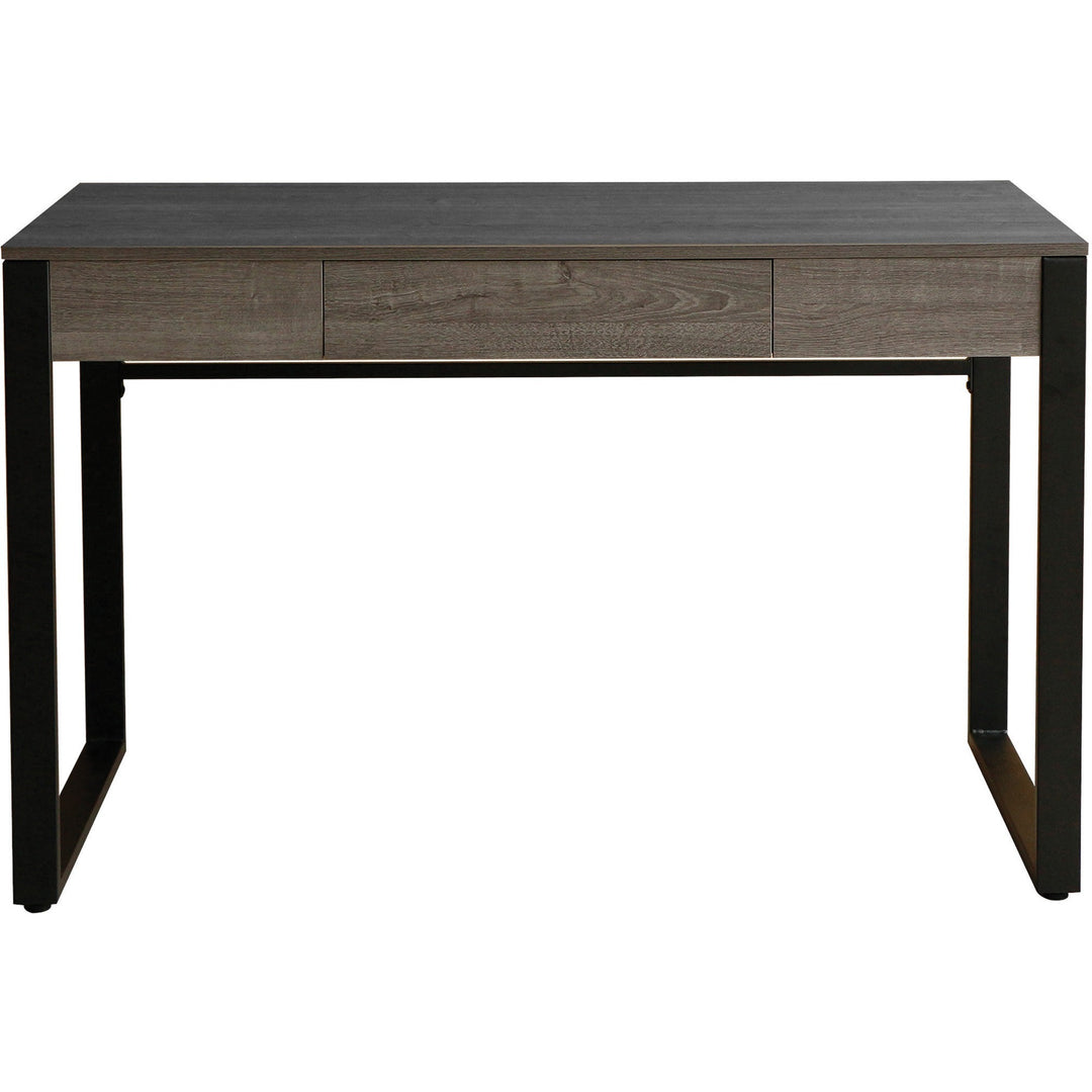 Image of Lorell Desk, Center Drawer, Steel Legs, 47"x23-1/2"x30", CCL