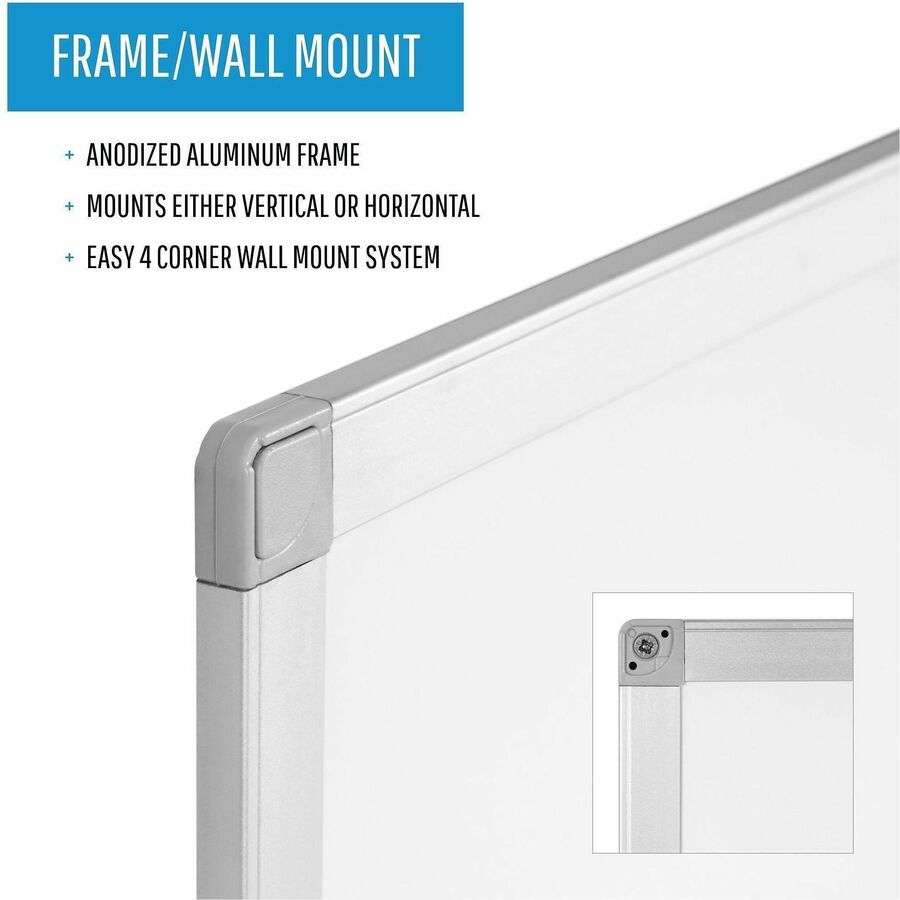 Image of Bi-silque Dry-Erase Board, Double-Sided, 36"Wx48"H, Multi