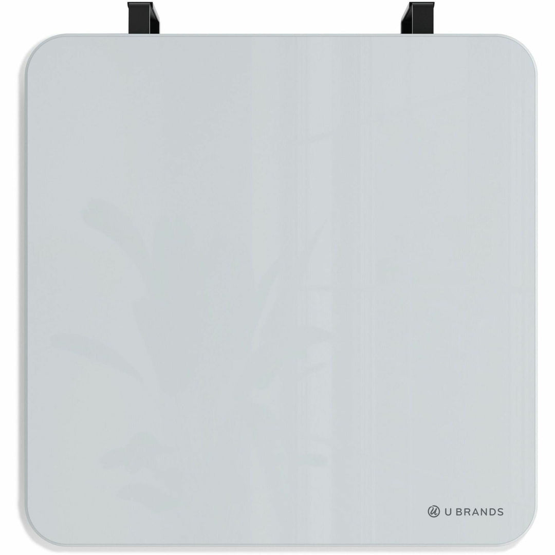 Image of U Brands Dry-Erase Board, Glass, 12"Wx1/2"Lx12"H, Frost