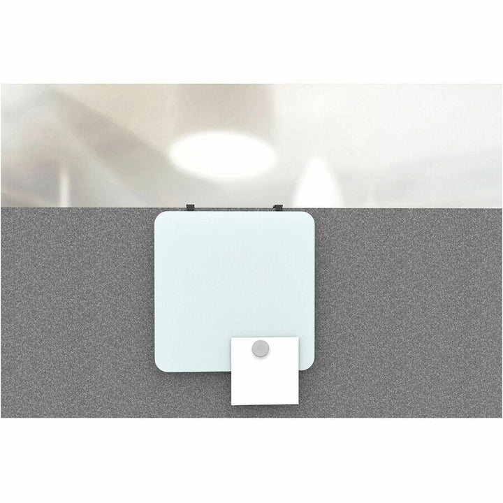 Image of U Brands Dry-Erase Board, Glass, 12"Wx1/2"Lx12"H, Frost