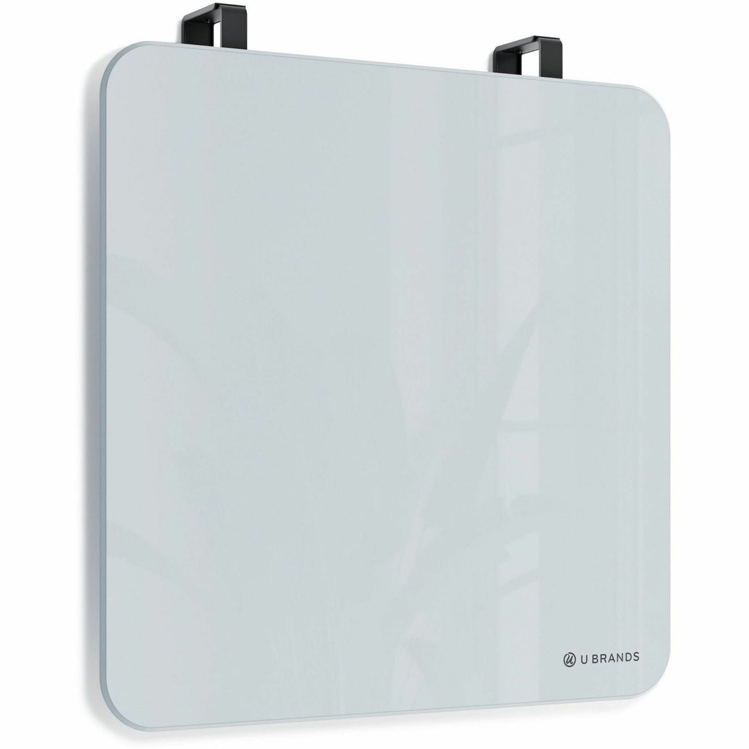 Image of U Brands Dry-Erase Board, Glass, 12"Wx1/2"Lx12"H, Frost