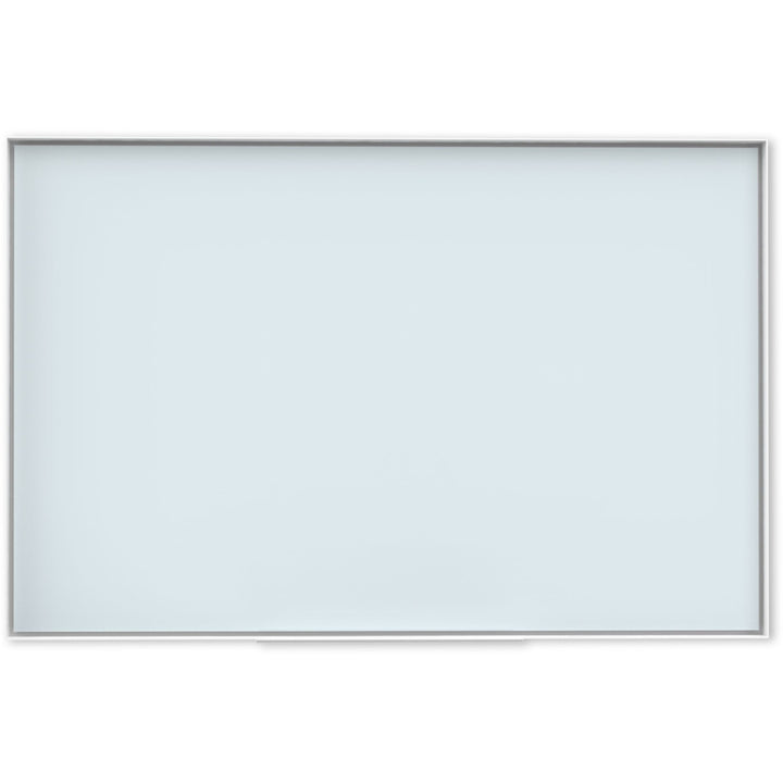 Image of U Brands Dry-Erase Board,Glass,Aluminum Frame,36"x24",White