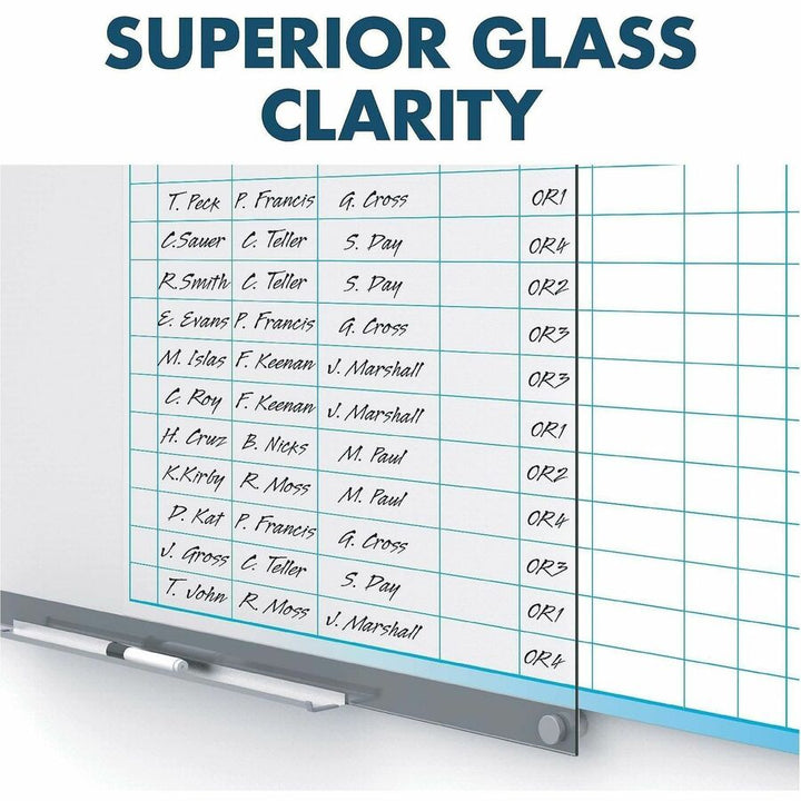Image of Quartet® Dry-Erase Board, Glass, 36"Wx24"L, White