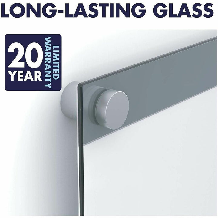 Image of Quartet® Dry-Erase Board, Glass, 36"Wx24"L, White
