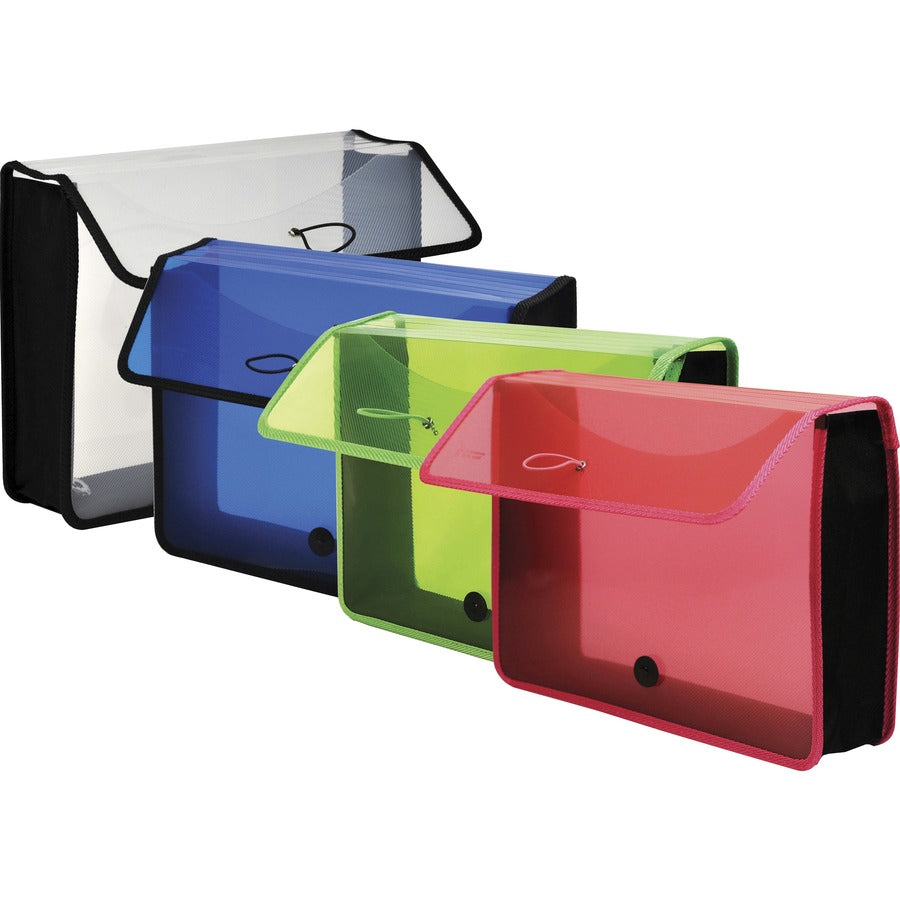 Image of Lion File Wallet, Band/Button, 13-1/10"Wx10-1/5"H, CL