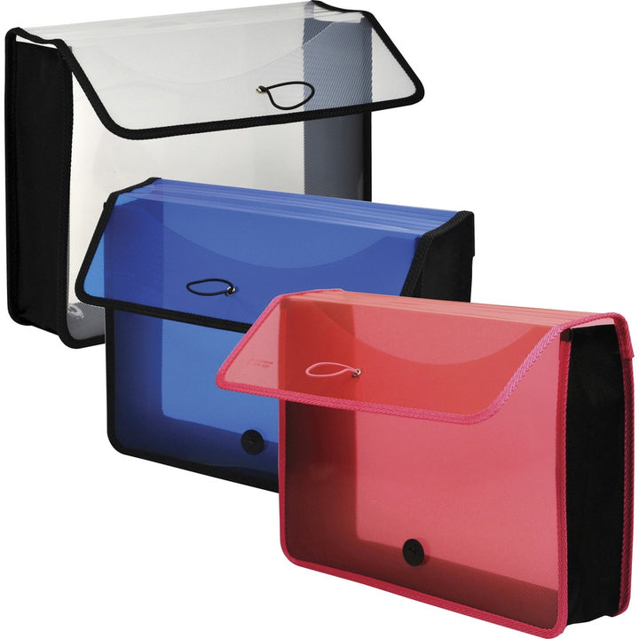 Image of Lion File Wallet, Band/Button, 13-1/10"Wx10-1/5"H, PK