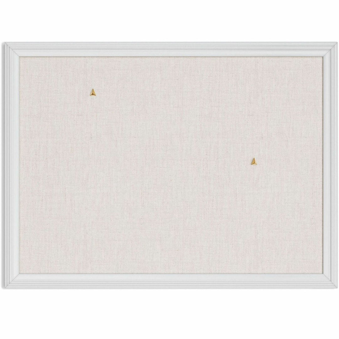 Image of U Brands Bulletin Board, Linen, 18"x3/4"x24", Natural