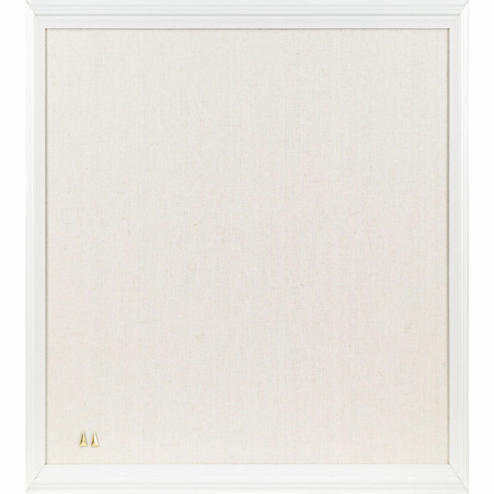 Image of U Brands Bulletin Board, Linen, 18"x3/4"x24", Natural