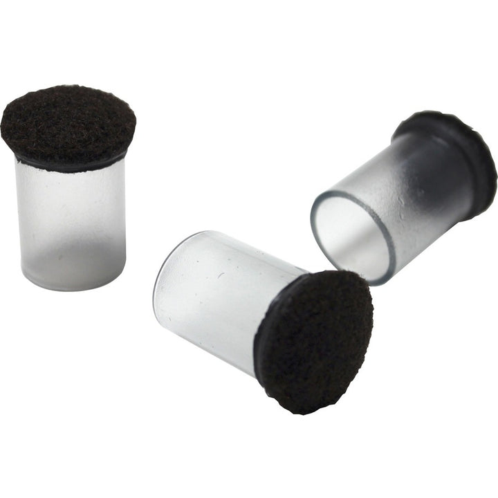 Image of Lorell Floor Protector,7/8"FlexSlve,1-1/8"BaseDia,1-5/8"H,100/BG,CL