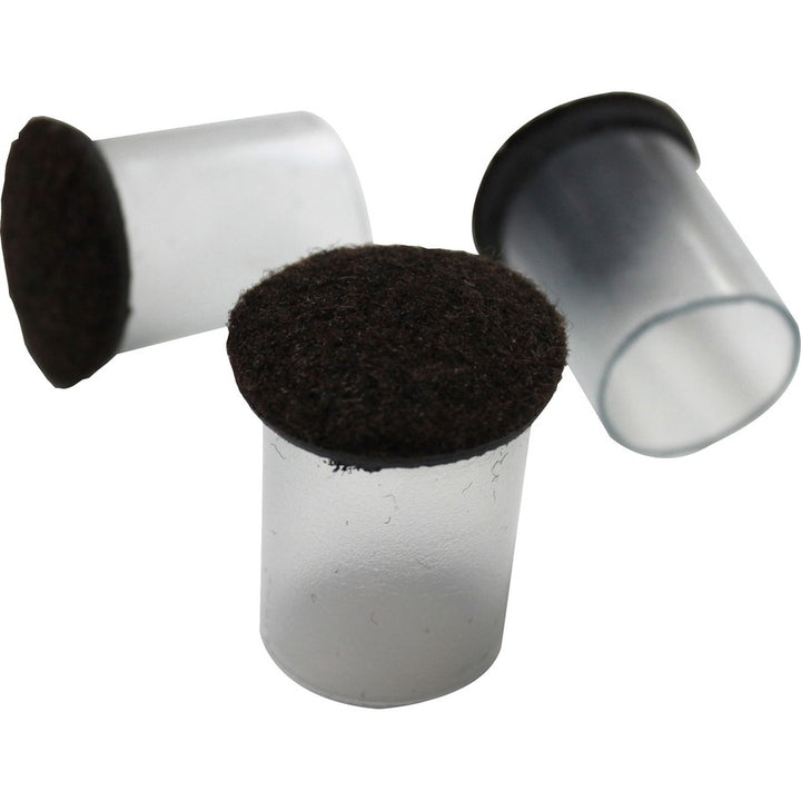 Image of Lorell Floor Protector,1-1/8"FlxSlve,1-3/8"BseDia,1-7/8"H,100/BG,CL