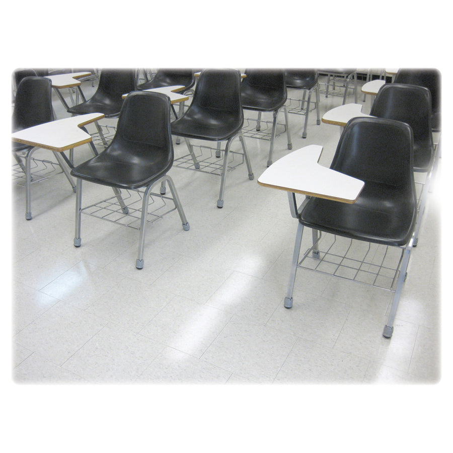 Image of Lorell Floor Protectors, Slip-On, 1"to1-3/8" Round Legs, 100/BX, GY