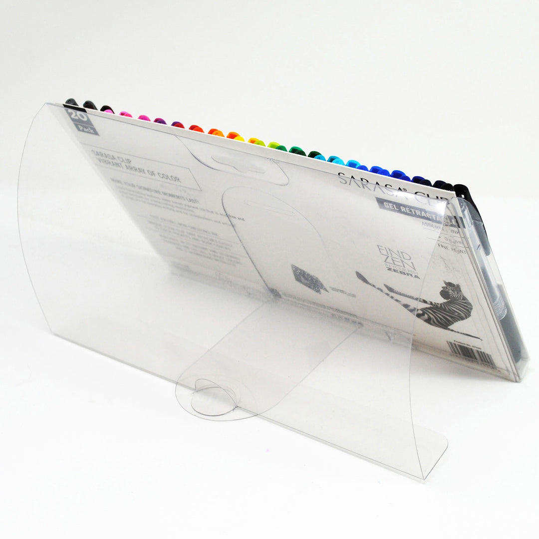 Image of Zebra Pen 47220 SARASA Clip Retractable Gel Pen, 0.5 mm Medium Pen Point, Retractable, Water Based, 20 / Pack
