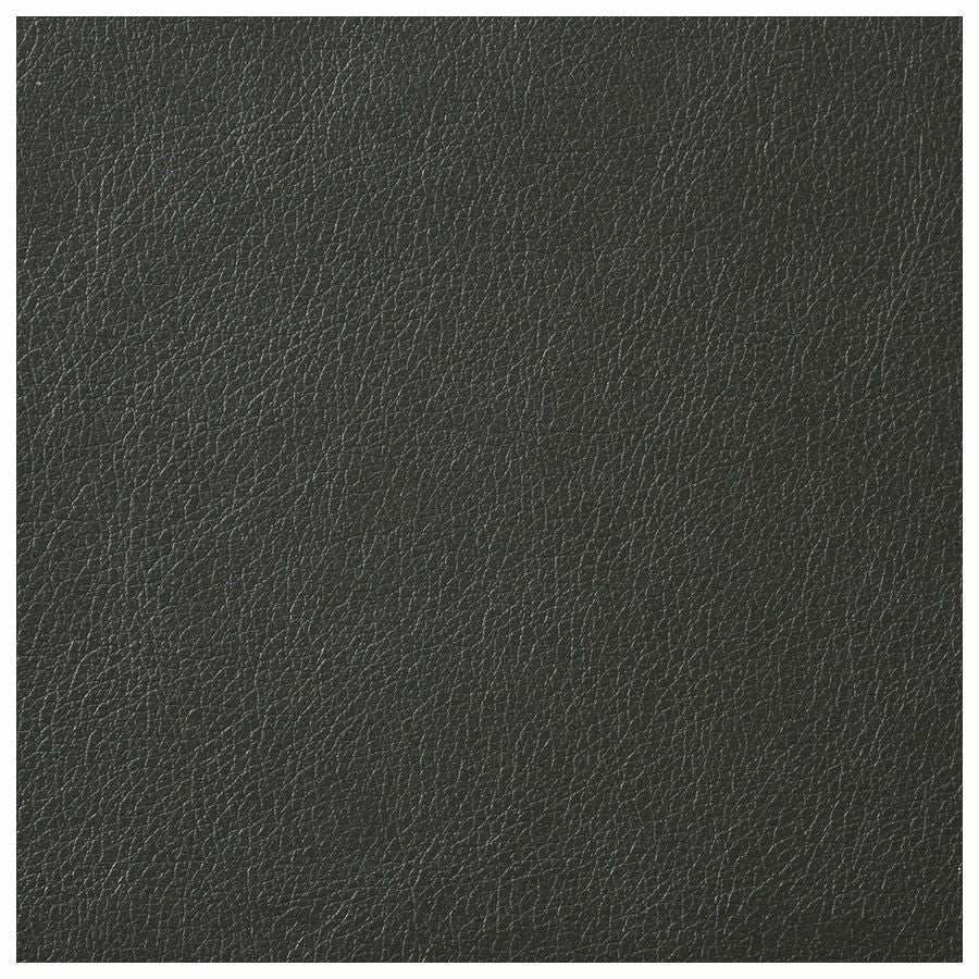 Image of Lorell Guest Chair, U-shaped Seat, Leather, 22"x20-3/4"x31-1/2",BK