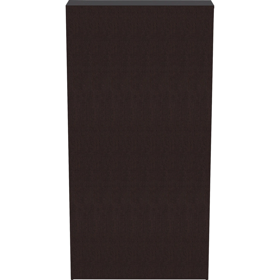 Image of Lorell Bookcase, 6-Shelf, 5 Adj Shelves, 36"x12"x72", Espresso
