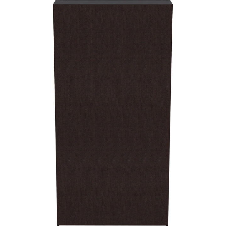Image of Lorell Bookcase, 6-Shelf, 5 Adj Shelves, 36"x12"x72", Espresso