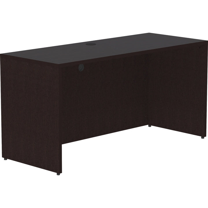 Image of Lorell Credenza Shell, Laminate, 60"x24"x29-1/2", Espresso