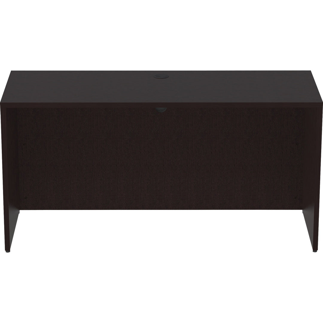 Image of Lorell Credenza Shell, Laminate, 60"x24"x29-1/2", Espresso