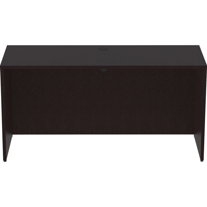 Image of Lorell Credenza Shell, Laminate, 60"x24"x29-1/2", Espresso