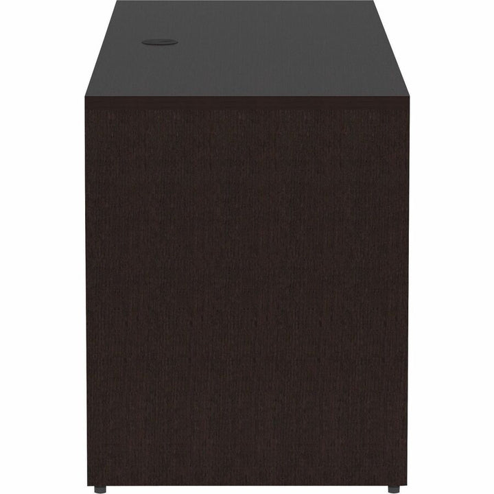 Image of Lorell Credenza Shell, Laminate, 72"x24"x29-1/2", Espresso