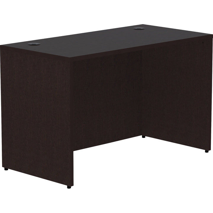 Image of Lorell Desk Shell, Rectangular, 48"x24"x29-1/2", Espresso