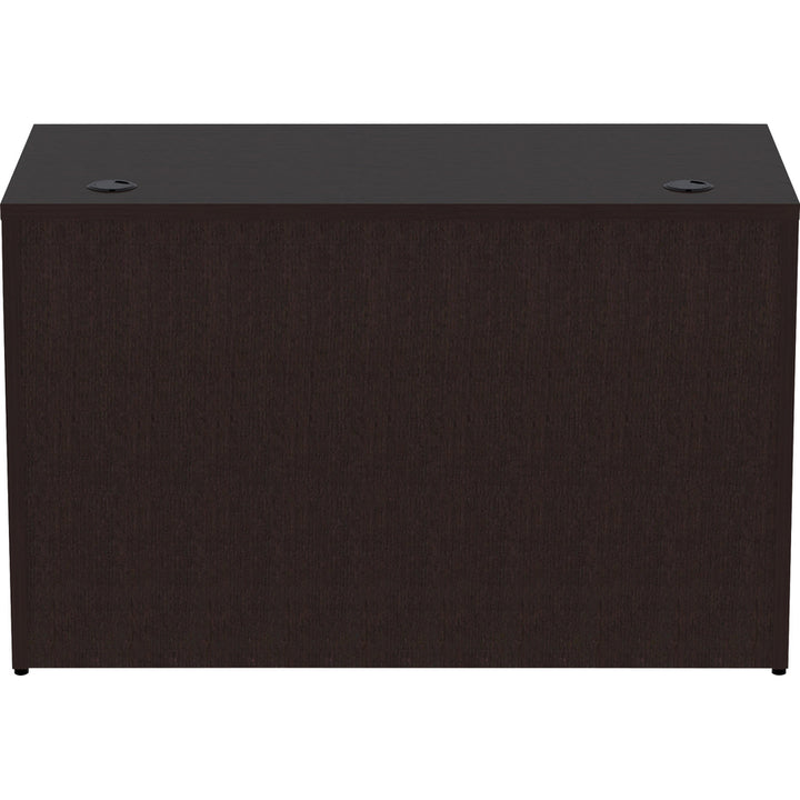 Image of Lorell Desk Shell, Rectangular, 48"x24"x29-1/2", Espresso