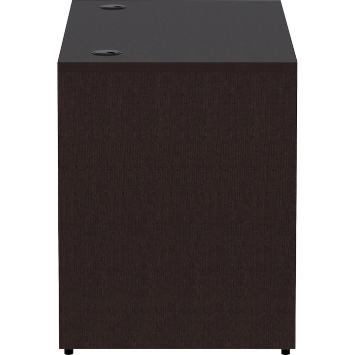 Image of Lorell Desk Shell, Rectangular, 48"x24"x29-1/2", Espresso
