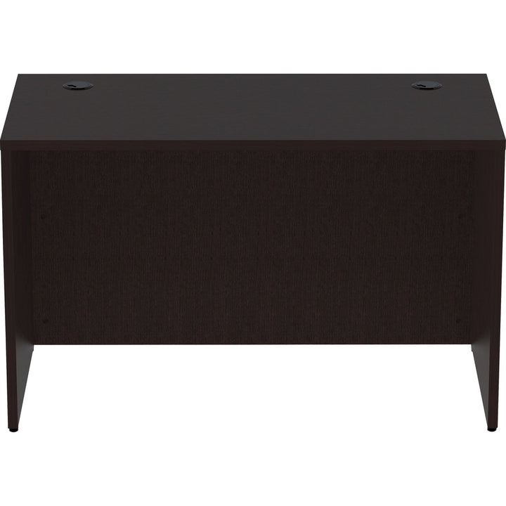 Image of Lorell Desk Shell, Rectangular, 48"x24"x29-1/2", Espresso