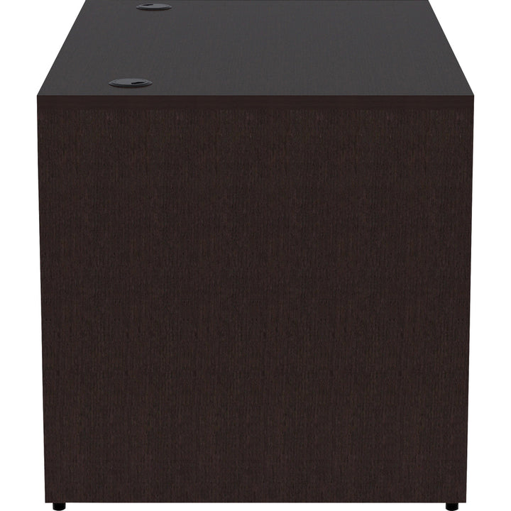 Image of Lorell Desk Shell, Rectangular, 48"x30"x29-1/2", Espresso