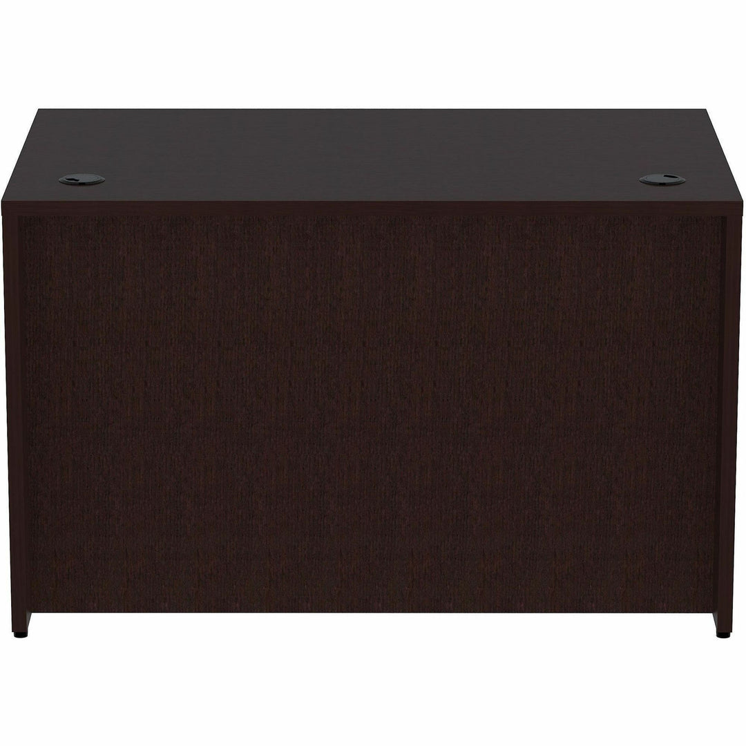 Image of Lorell Desk Shell, Rectangular, 48"x30"x29-1/2", Espresso
