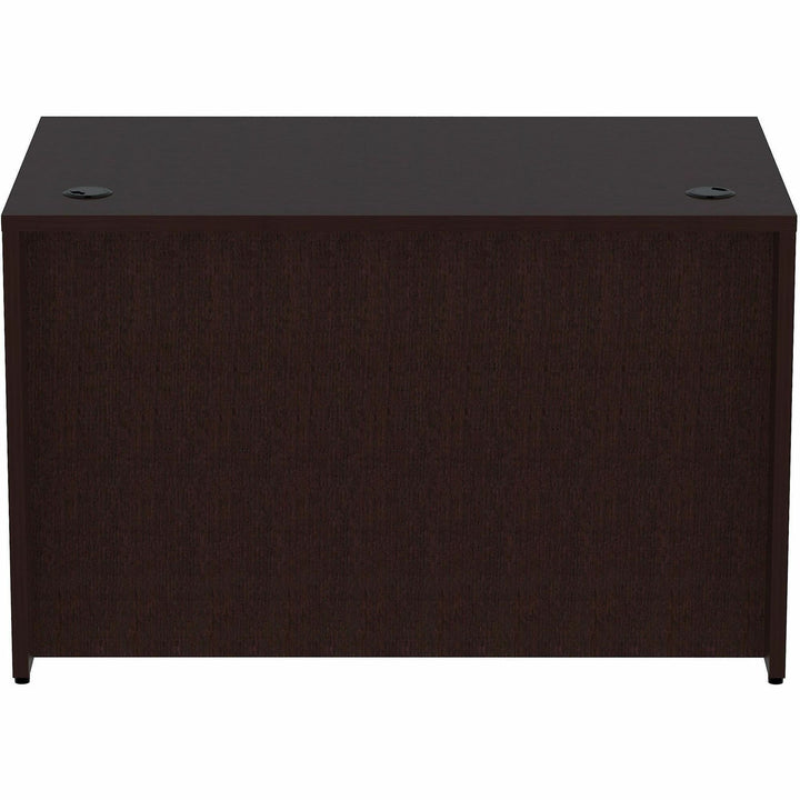 Image of Lorell Desk Shell, Rectangular, 48"x30"x29-1/2", Espresso