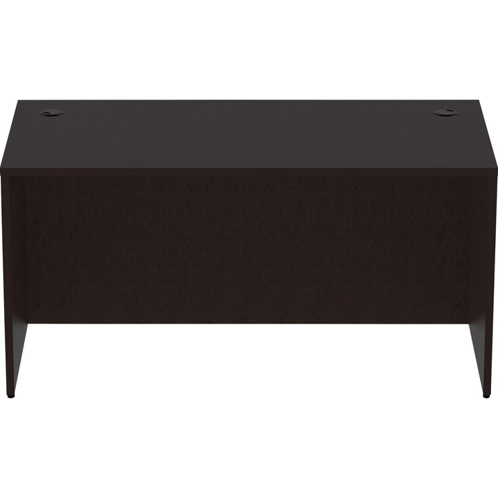 Image of Lorell Desk Shell, Rectangular, 60"x30"x29-1/2", Espresso