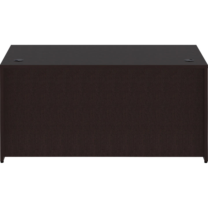 Image of Lorell Desk Shell, Rectangular, 60"x30"x29-1/2", Espresso