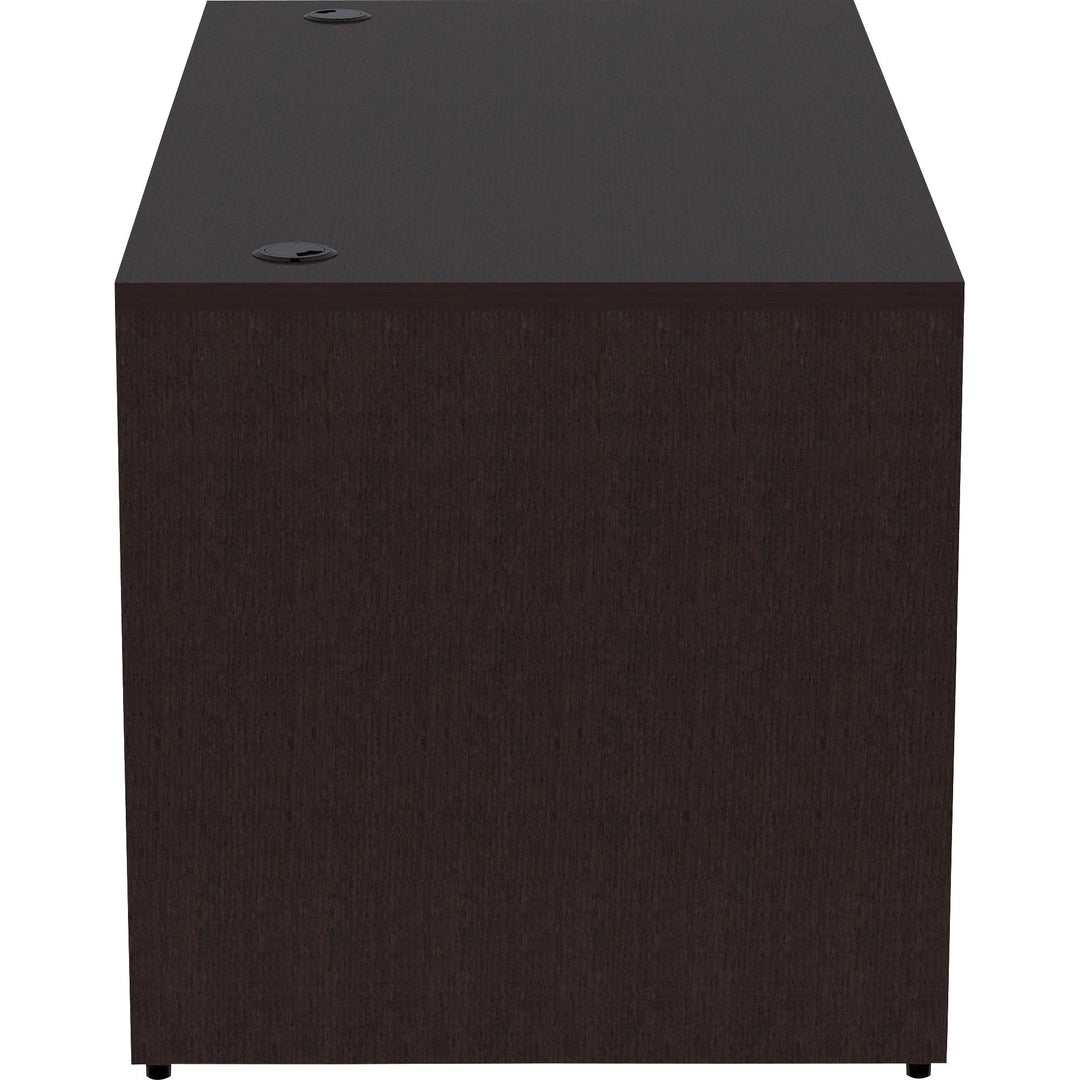 Image of Lorell Desk Shell, Rectangular, 60"x30"x29-1/2", Espresso