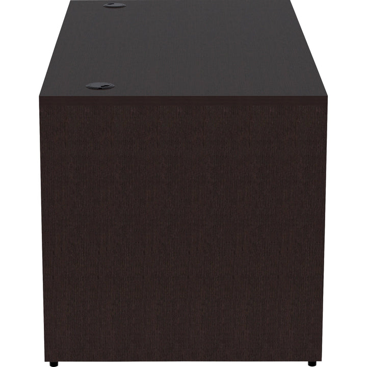 Image of Lorell Desk Shell, Rectangular, 60"x30"x29-1/2", Espresso