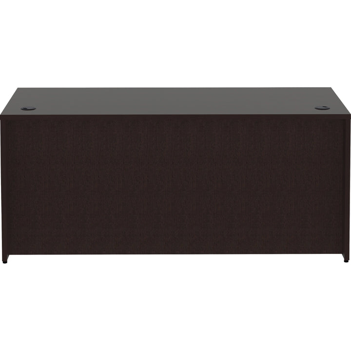 Image of Lorell Desk Shell, Rectangular, 66"x30"x29-1/2", Espresso