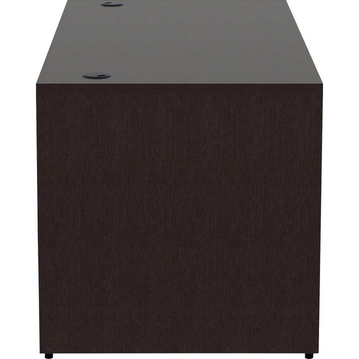 Image of Lorell Desk Shell, Rectangular, 66"x30"x29-1/2", Espresso