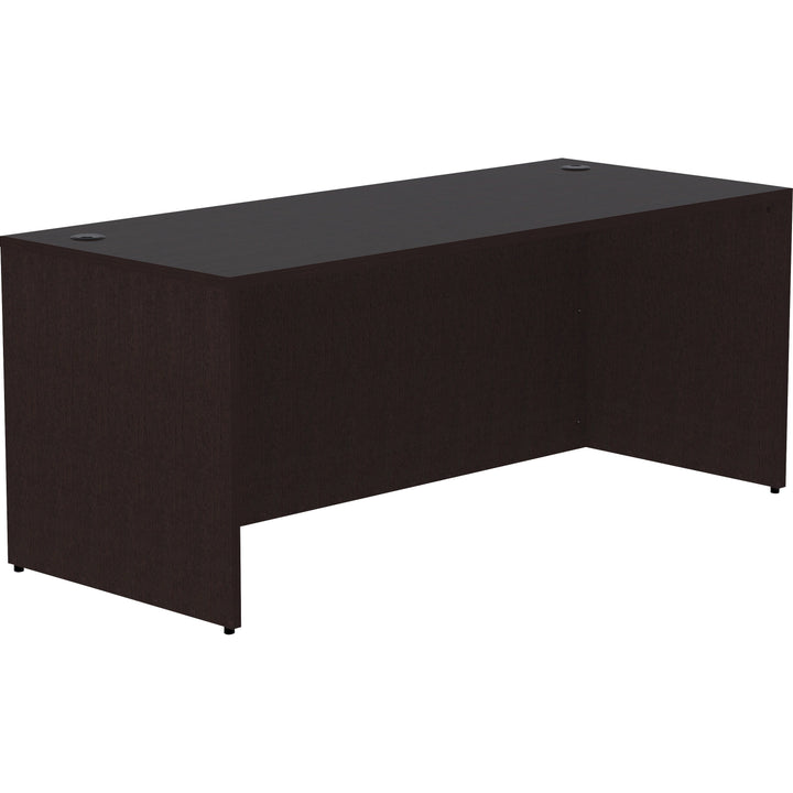 Image of Lorell Desk Shell, Rectangular, 72"x30"x29-1/2", Espresso