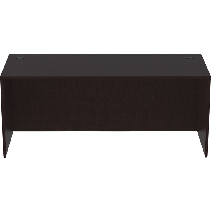 Image of Lorell Desk Shell, Rectangular, 72"x30"x29-1/2", Espresso