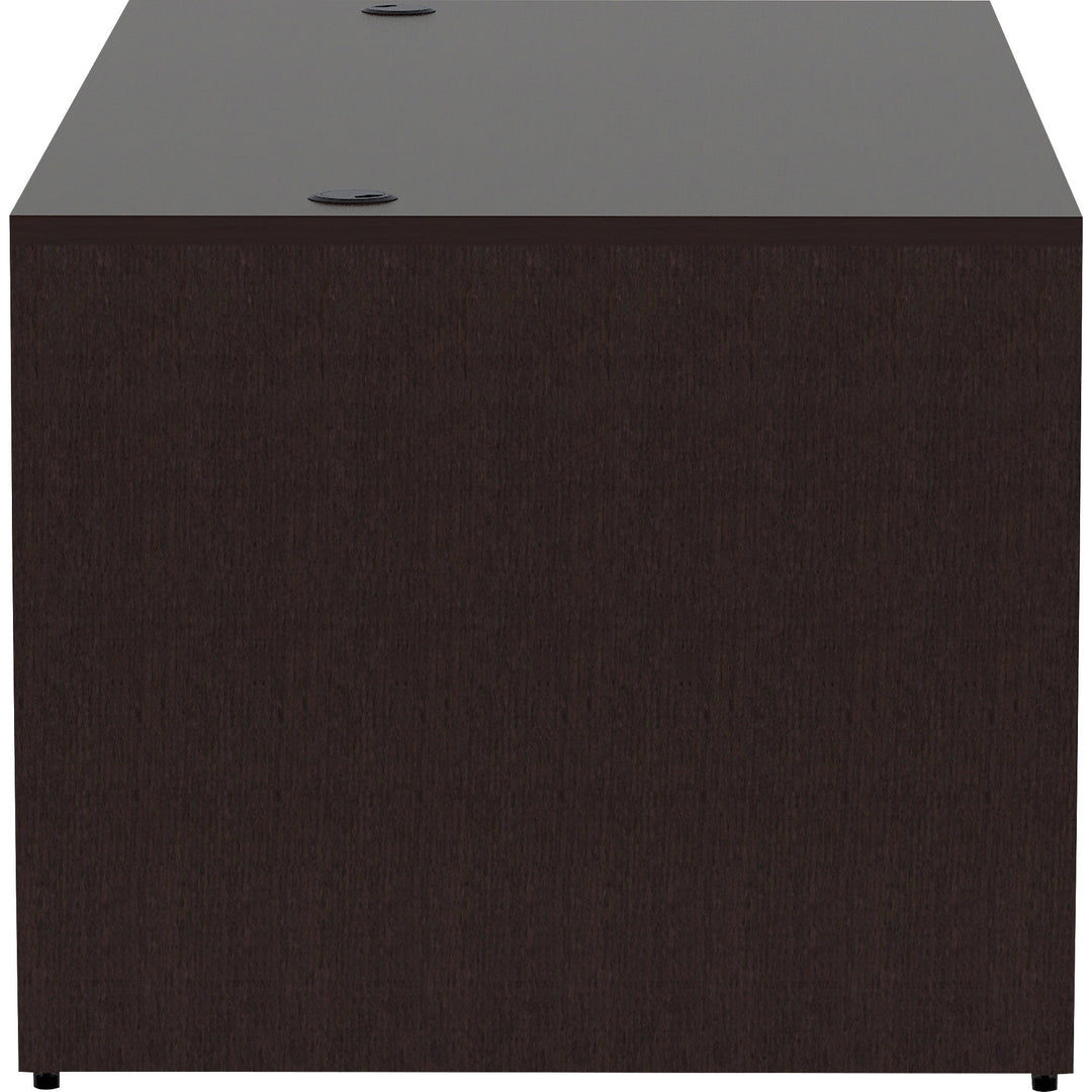 Image of Lorell Desk Shell, Rectangular, 72"x36"x29-1/2", Espresso