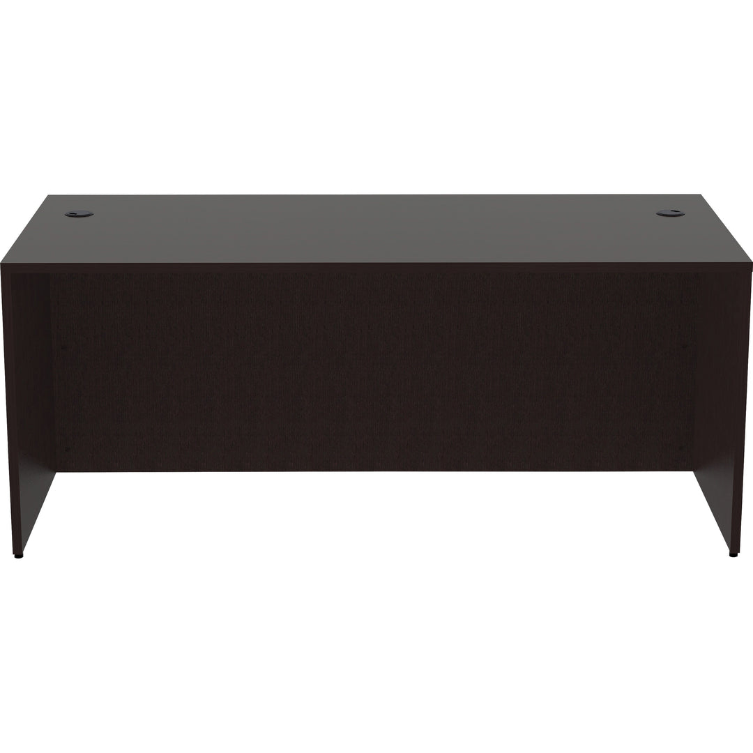 Image of Lorell Desk Shell, Rectangular, 72"x36"x29-1/2", Espresso