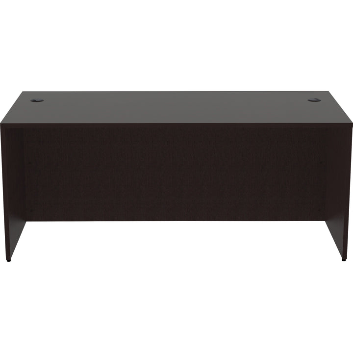 Image of Lorell Desk Shell, Rectangular, 72"x36"x29-1/2", Espresso