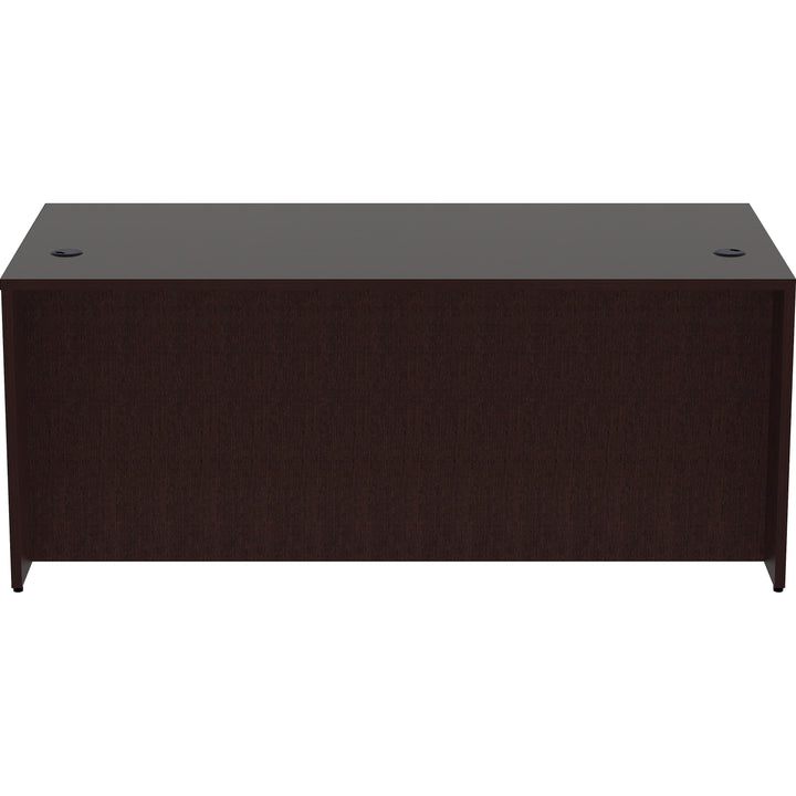 Image of Lorell Desk Shell, Rectangular, 72"x36"x29-1/2", Espresso