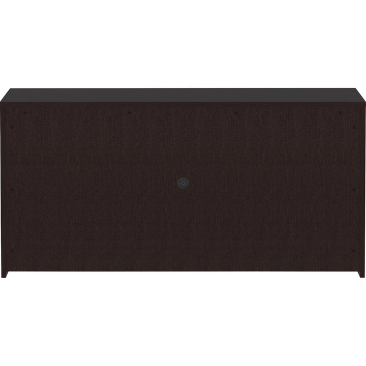 Image of Lorell Hutch, Essentials Laminate, 4 Doors, 72"x15"36", Espresso