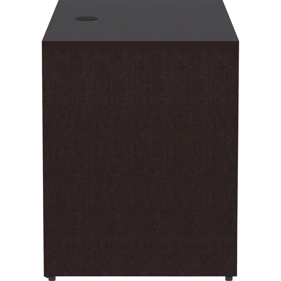 Image of Lorell Return Shell, Laminate, Rectangular, 48"x24"x29-1/2", EPO
